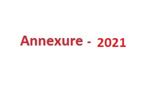 Annexure - 2021